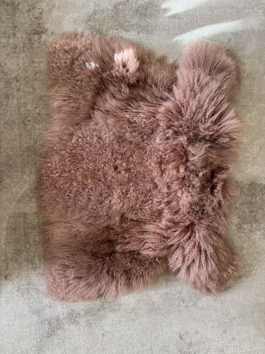 Шуба из меха ламы