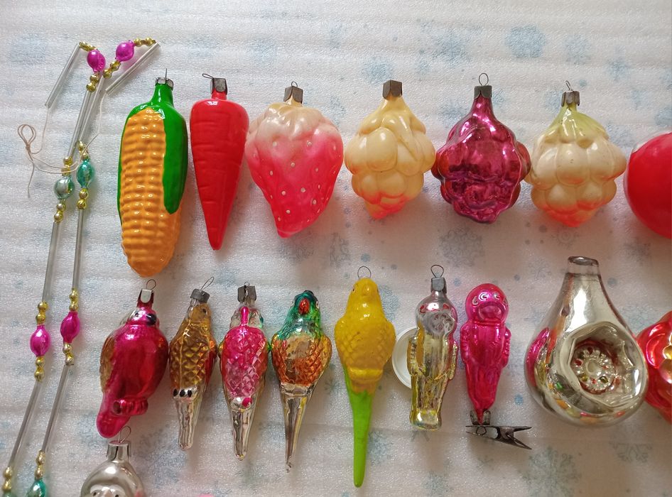 Ёлочные игрушки СССР