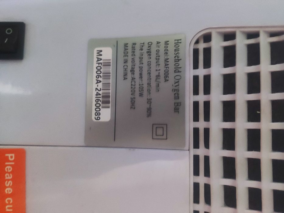 Domowy koncentrator tlenu miafi