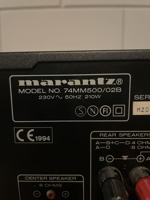Marantz MM500 koncowka mocy sprawna