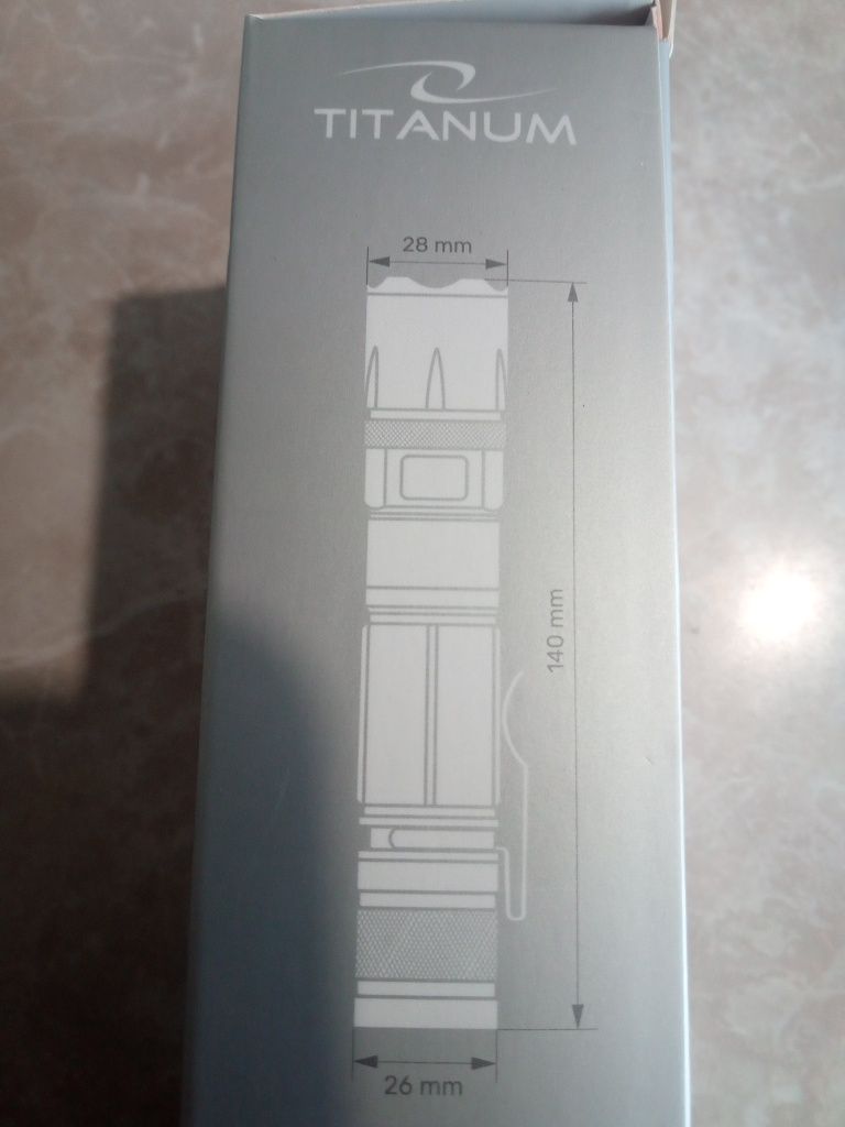 Led Ліхтар Т04 TITANIUM