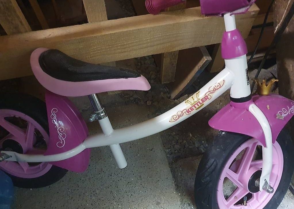 Rowerek biegowy dla dziewczynki kettler