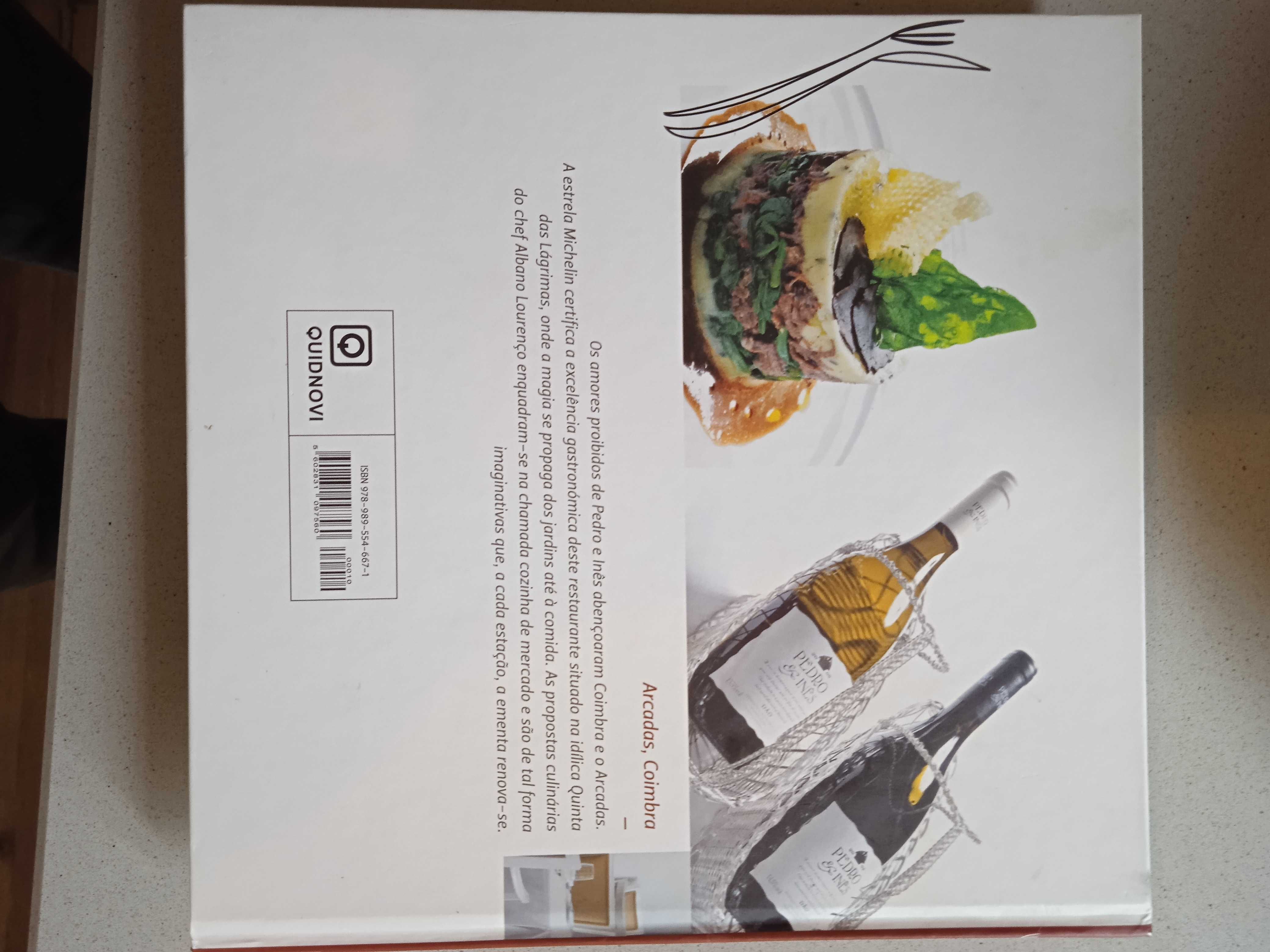 Livro - Os melhores Restaurantes ' Arcadas'