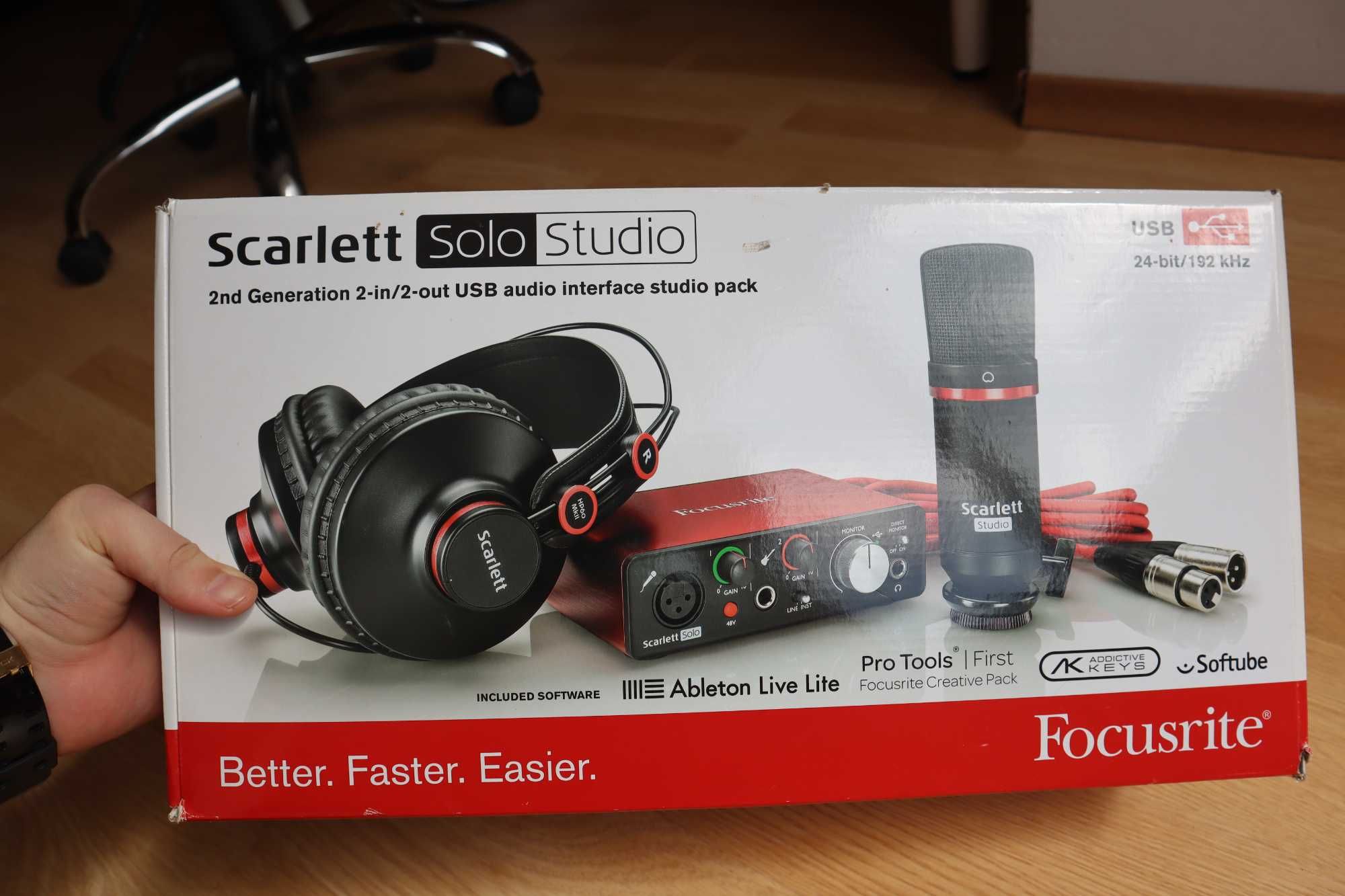 Студийный комплект FOCUSRITE Scarlett Studio 2nd Gen