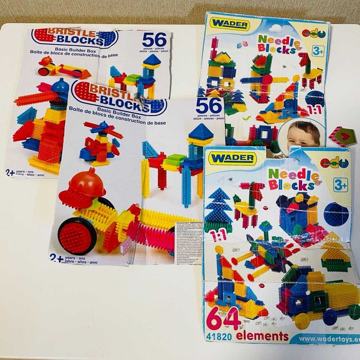 Игольчатый конструктор Bristle Blocks Batat 115 шт