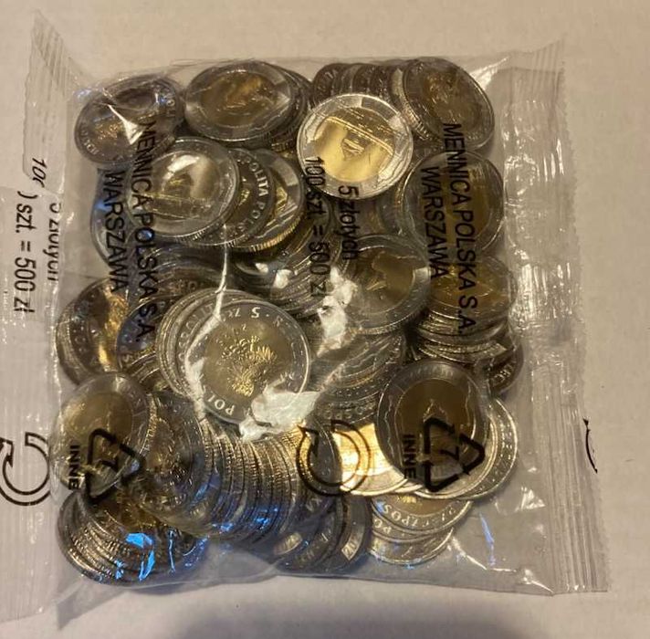 Woreczek menniczy Tykocin - 5 zł z serii „Odkryj Polskę