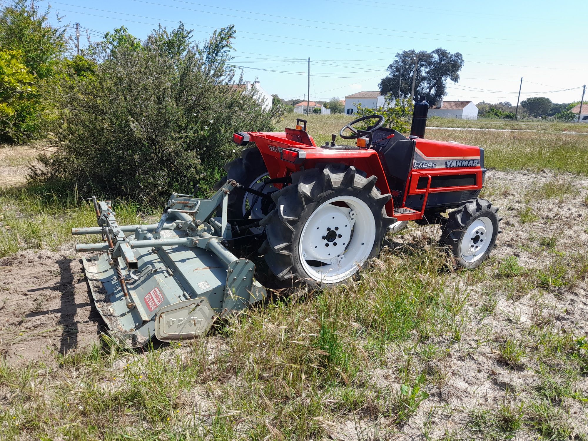 Yanmar fx24 fresa caixa