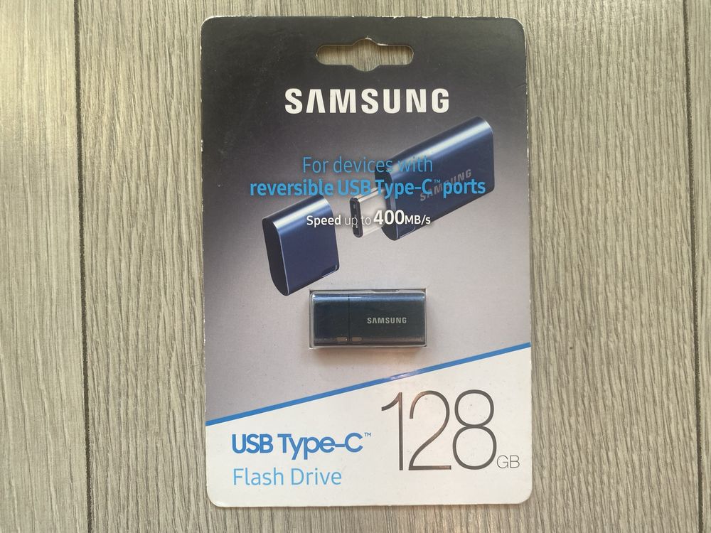 Nowy Pendrive Samsung FIT + 128GB 400MB/s Szybki USB 3.2 Okazja