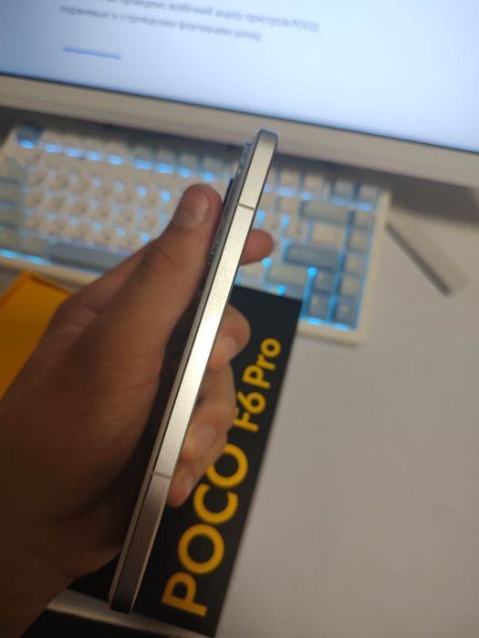 Poco F6 Pro 256/GB білий ідеал