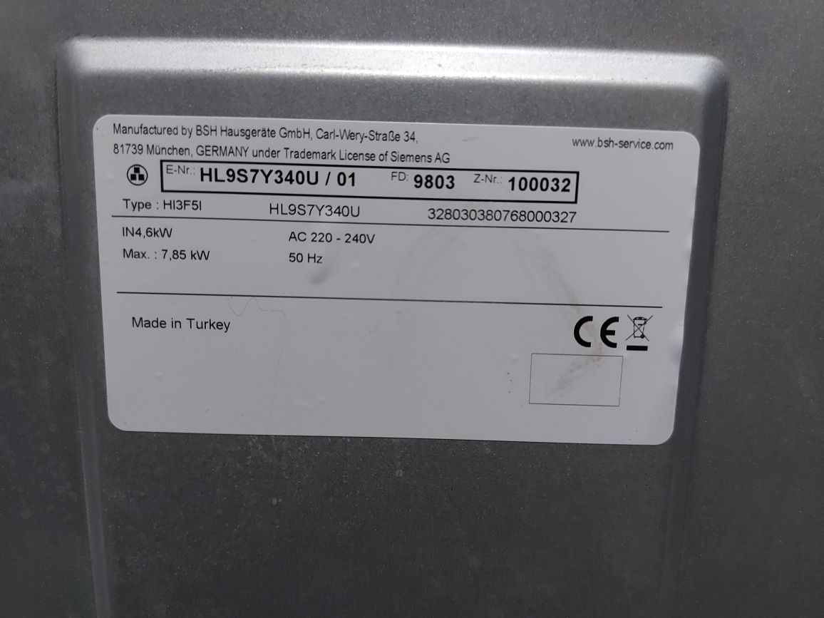 Електрична окремо стояча плита SIEMENS, iQ500