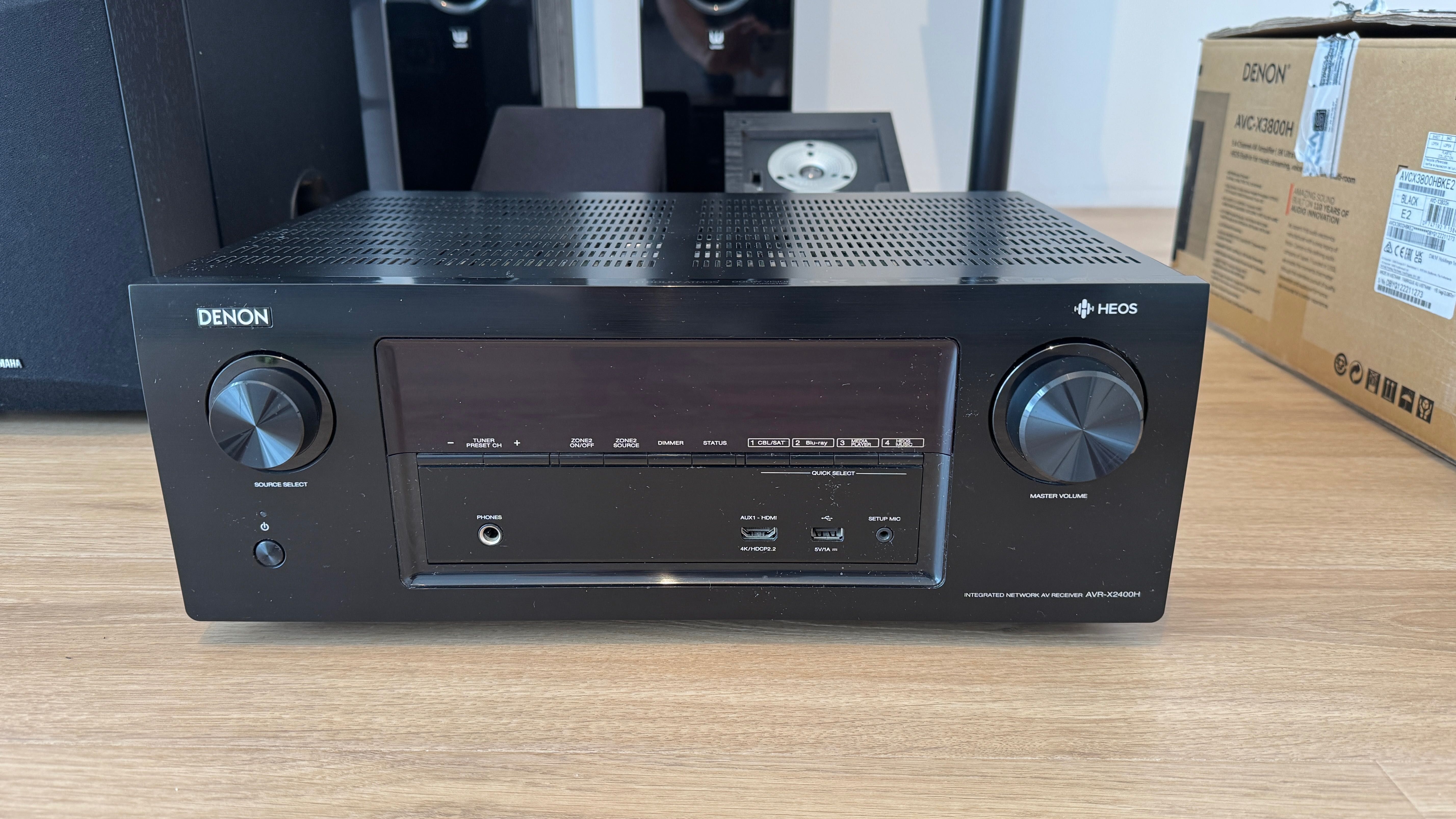 Kino domowe DENON 7.1  AVR-X2400H Idealny stan ATMOS