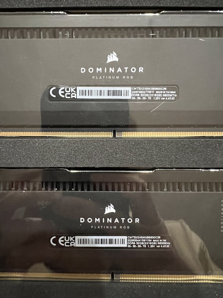 Corsair Dominator Platinum RGB (4x16) 64GB 5600MHz DDR5