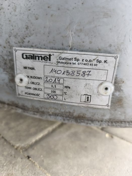 Bojler Galmet 300 l