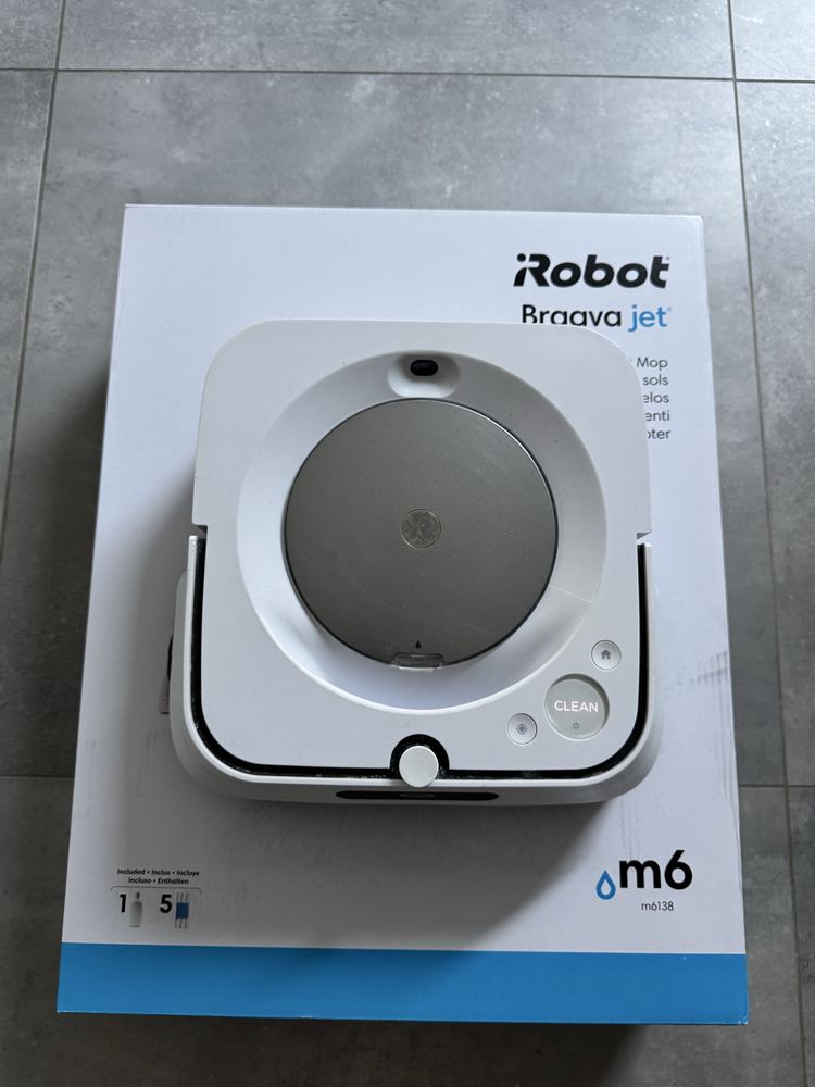 iRobot Braava Jet M6 robot myjacy jak nowy