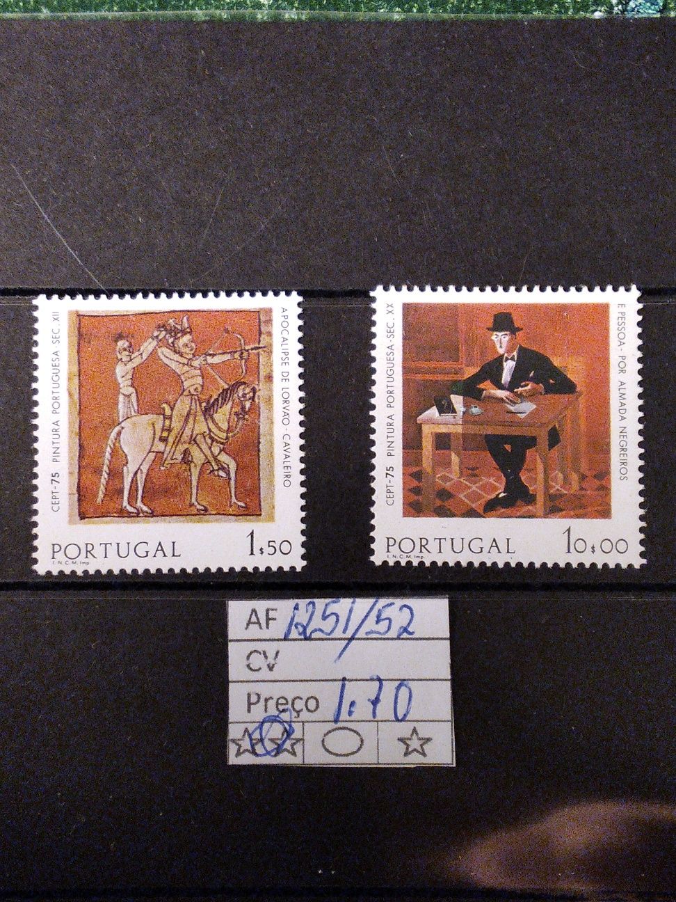 1975 Europa CEPT Pintura MNH **