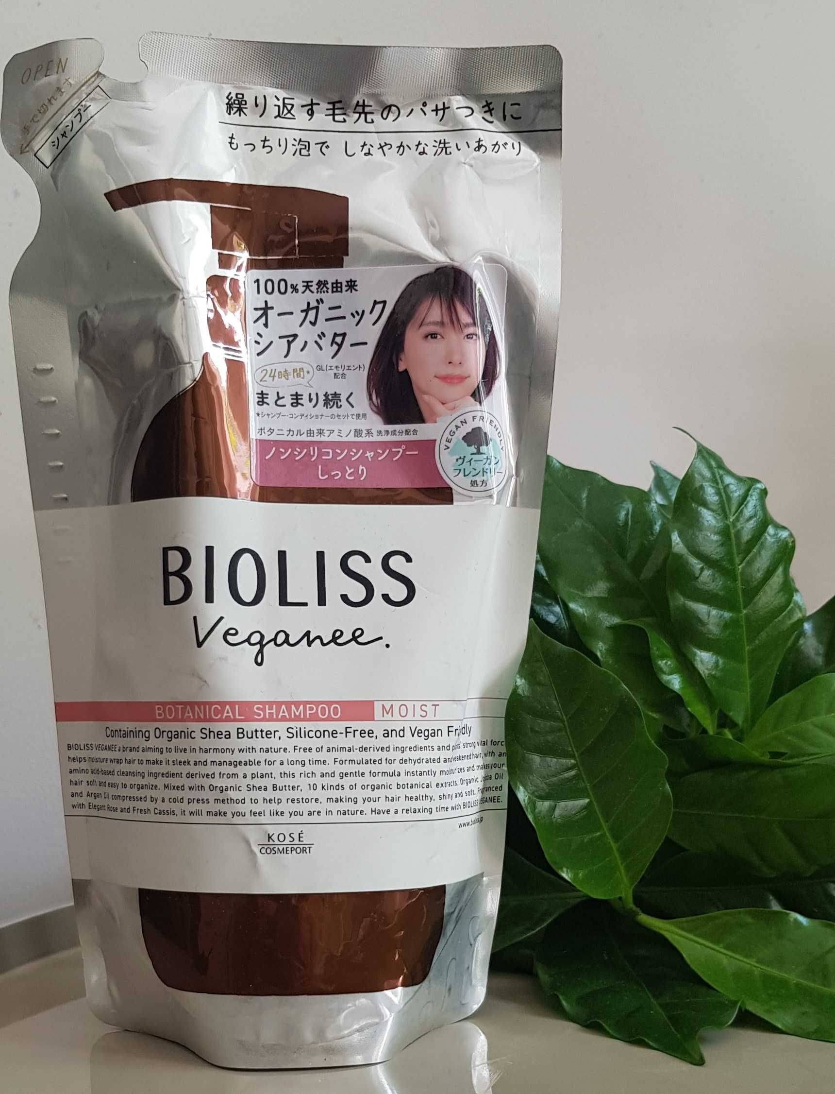 Kose, Bioliss, Wegański Botaniczny Szampon, 340 ml,