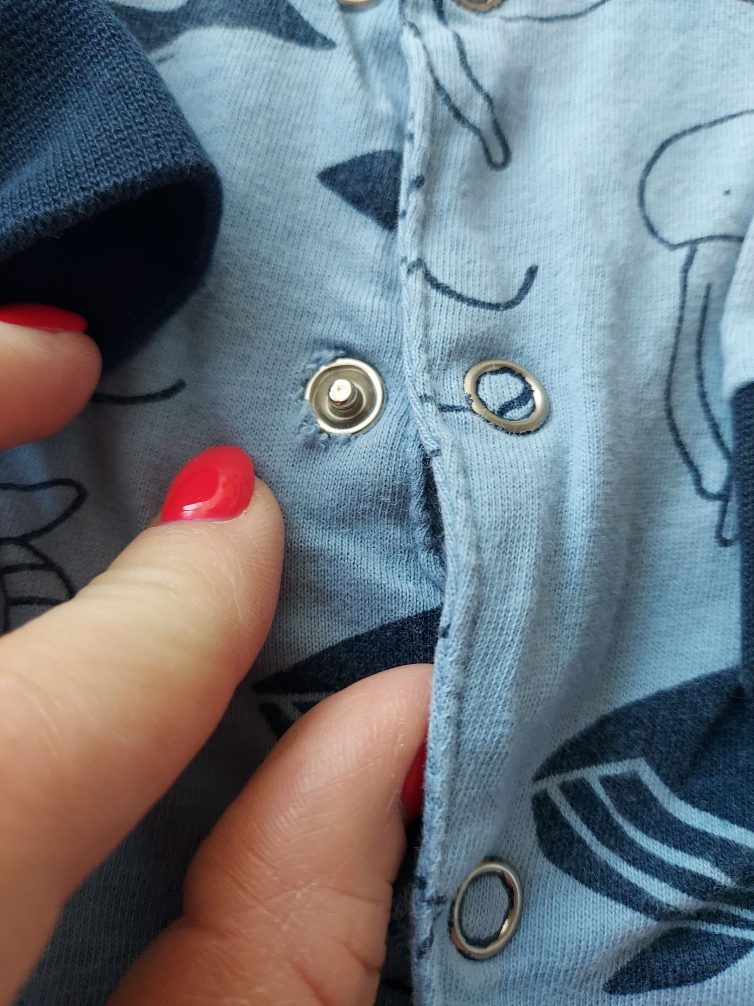Zestaw śpioszków pajacyków rozmiar 86 Relefun