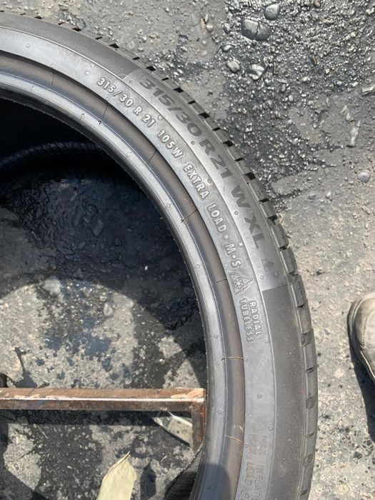 Шини 315/30 R21 пара Continental 2023p 7,5мм