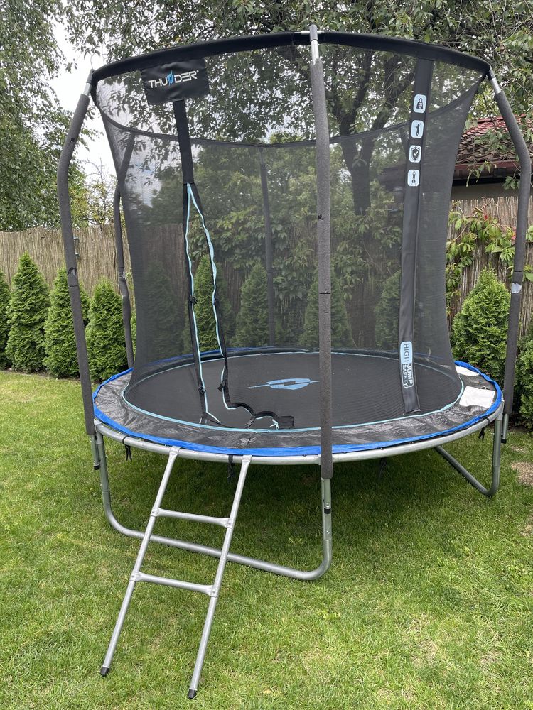 Trampolina Ogrodowa 8ft 255CM dla dziecka wew. łatwy montaż Thunder