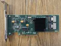 Karta SAS HBA LSI 9211-8i (IT Mode) + kable Mini SAS SFF-8087 x4 SATA