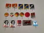 Alfinetes Políticos PPD, CDS, PPM, PCP, MDP, Maria Eufémia, Luar -Pins