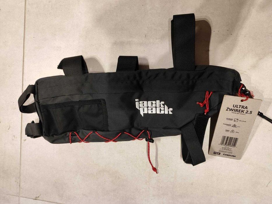 Torba rowerowa pod górną rurę Jack Pack Ultra Żwirek 2,5l