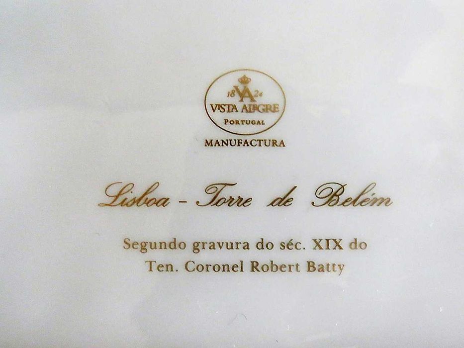 Caixa Vista Alegre Bege Torre de Belém - MUITO RARA