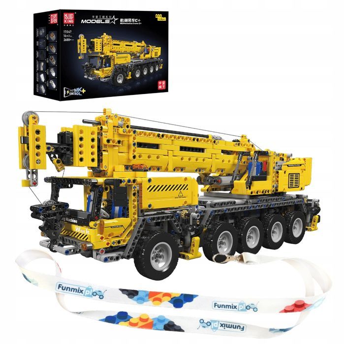 Klocki 2688 el. Technic ciężarówka auto Mould King 17047