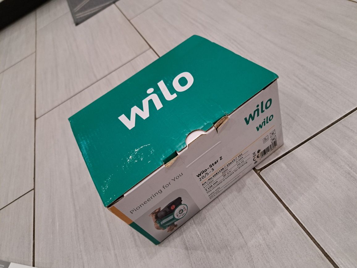 Pompa obiegową Wilo