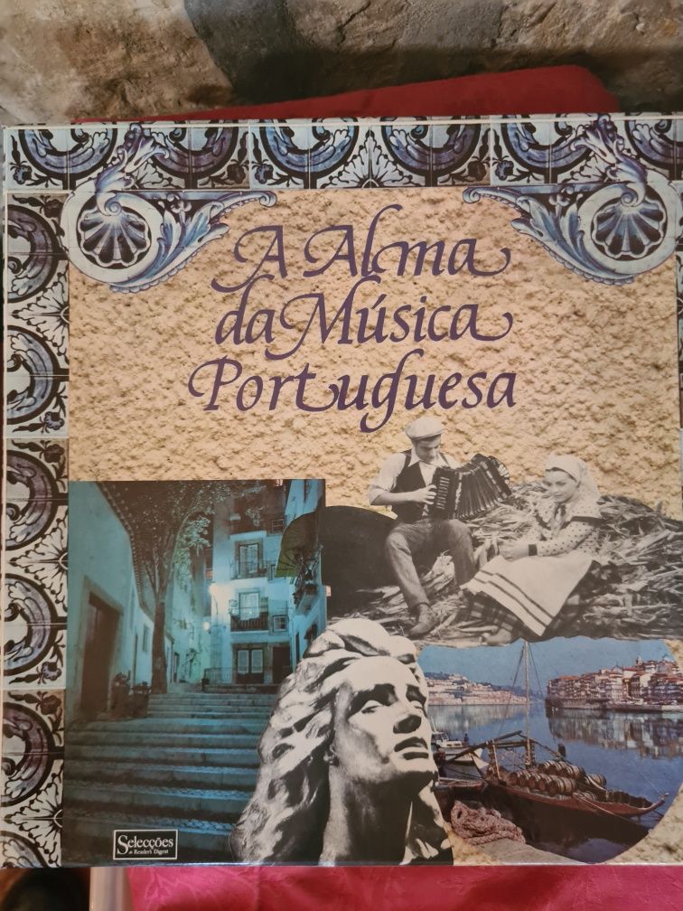 Coleção 8 discos vinil A Alma da Musica Portuguesa Seleção da Rider's