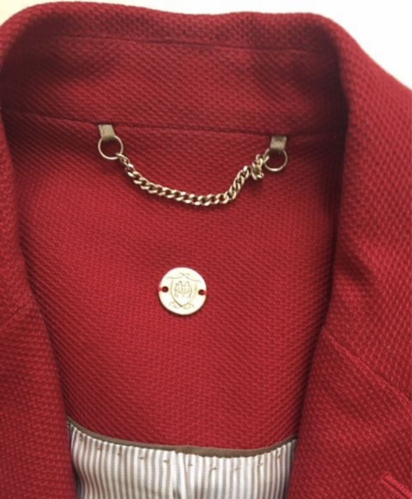 Піджак червоний Massimo Dutti
