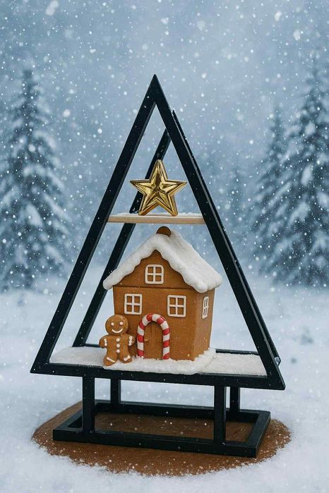 Nowoczesne dekoracyjne choinki świąteczne