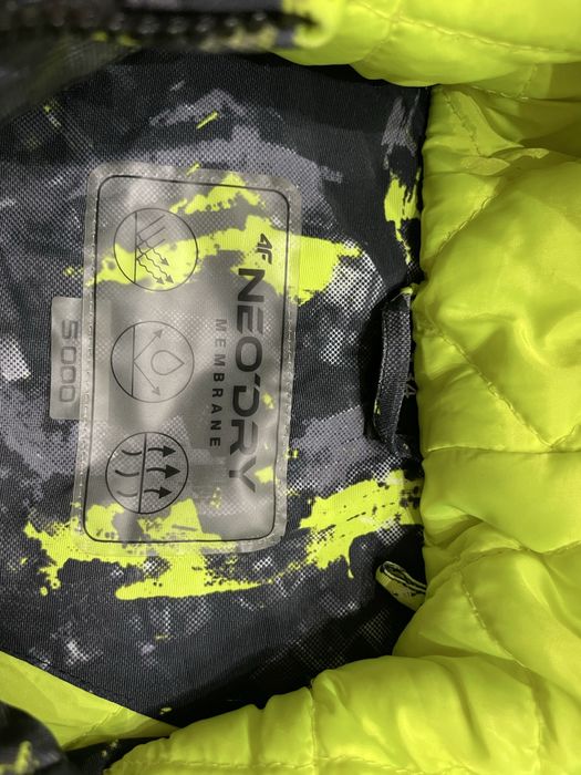 Kurtka 4F zimowa narciarska chłopięca rozm. 134