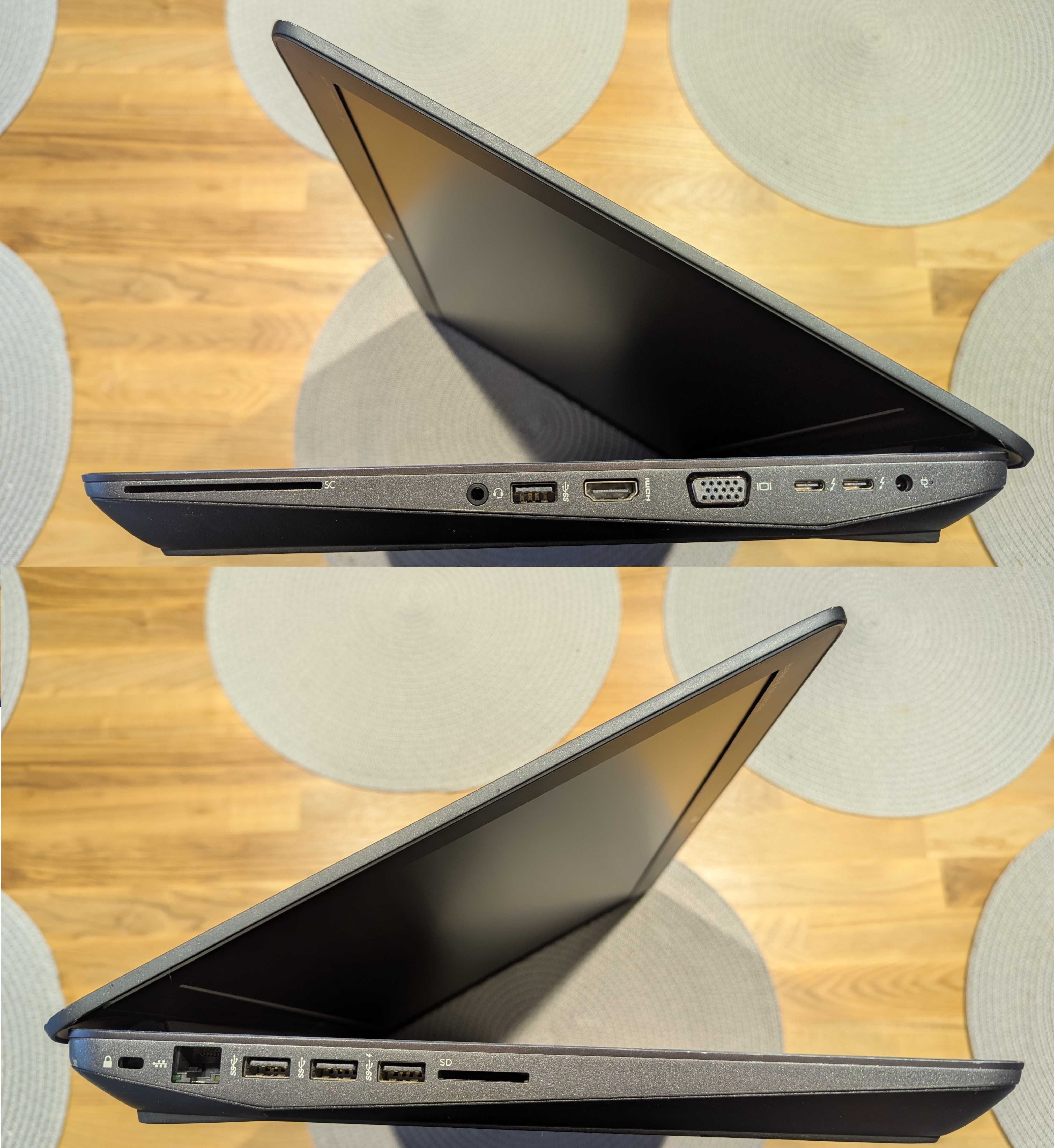 HP ZBOOK 17 G3/FHD IPS/i7-6700HQ/m4000m 4gb/16Gb ddr4/256m2/win
