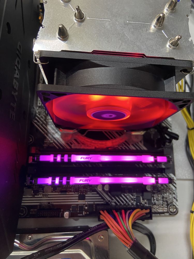 Продам комплект intel i5 11400f + asus b460m-a+ddr4 2x8 16gb, m.2 256