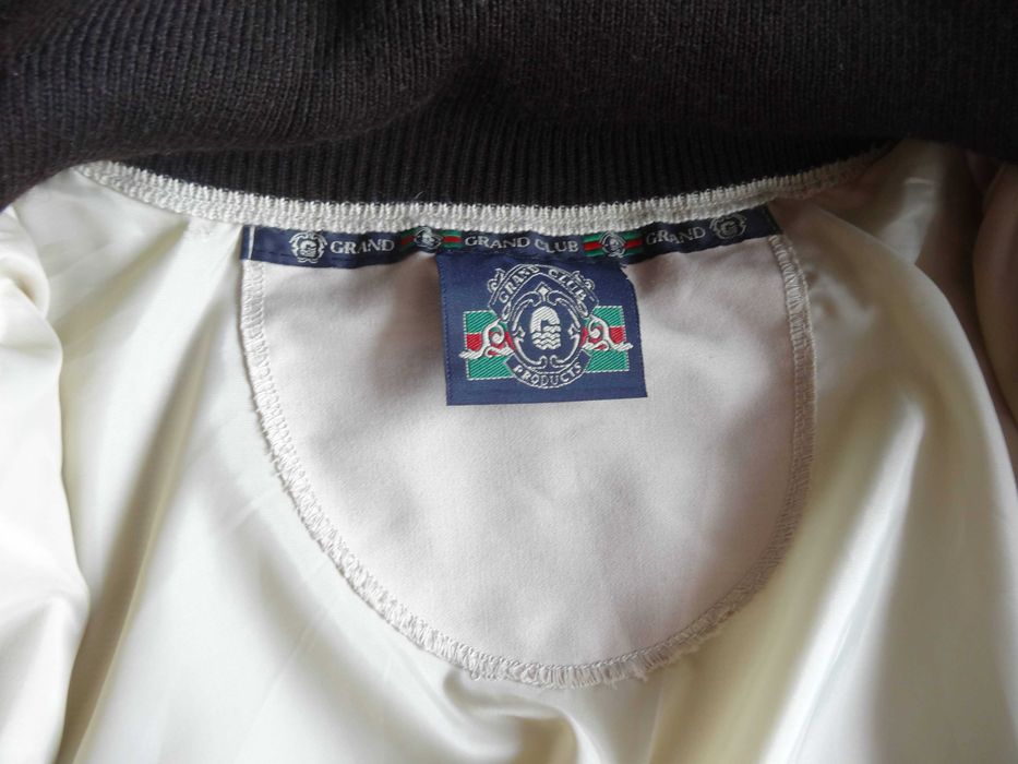 Kurtka oryginalna PRL Vintage wełna 50% Grand Club L