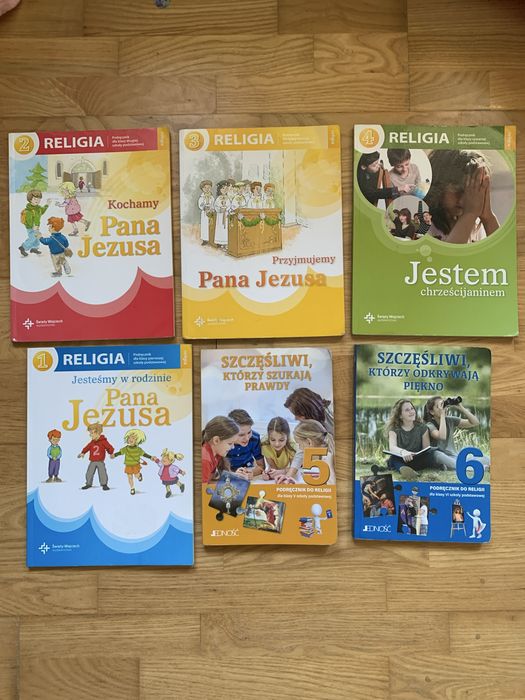 Podręczniki do religii klasa 1, 2, 3, 4,