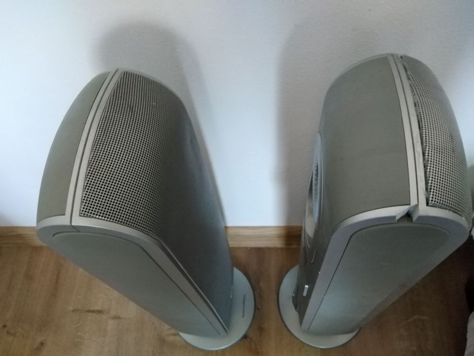 Bowers wilkins B&W VW1 srebne para głośniki