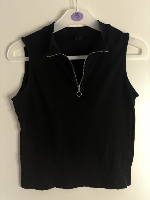 Top halter z suwakiem