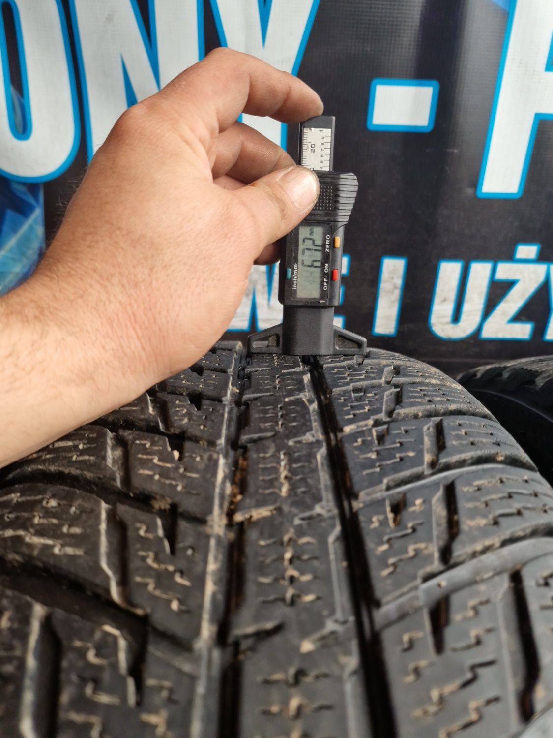 Opony zimowe 225/65/17 Nokian Komplet 7.5mm