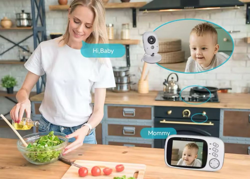 Відеоняня Baby Monitor VB603 3.2
