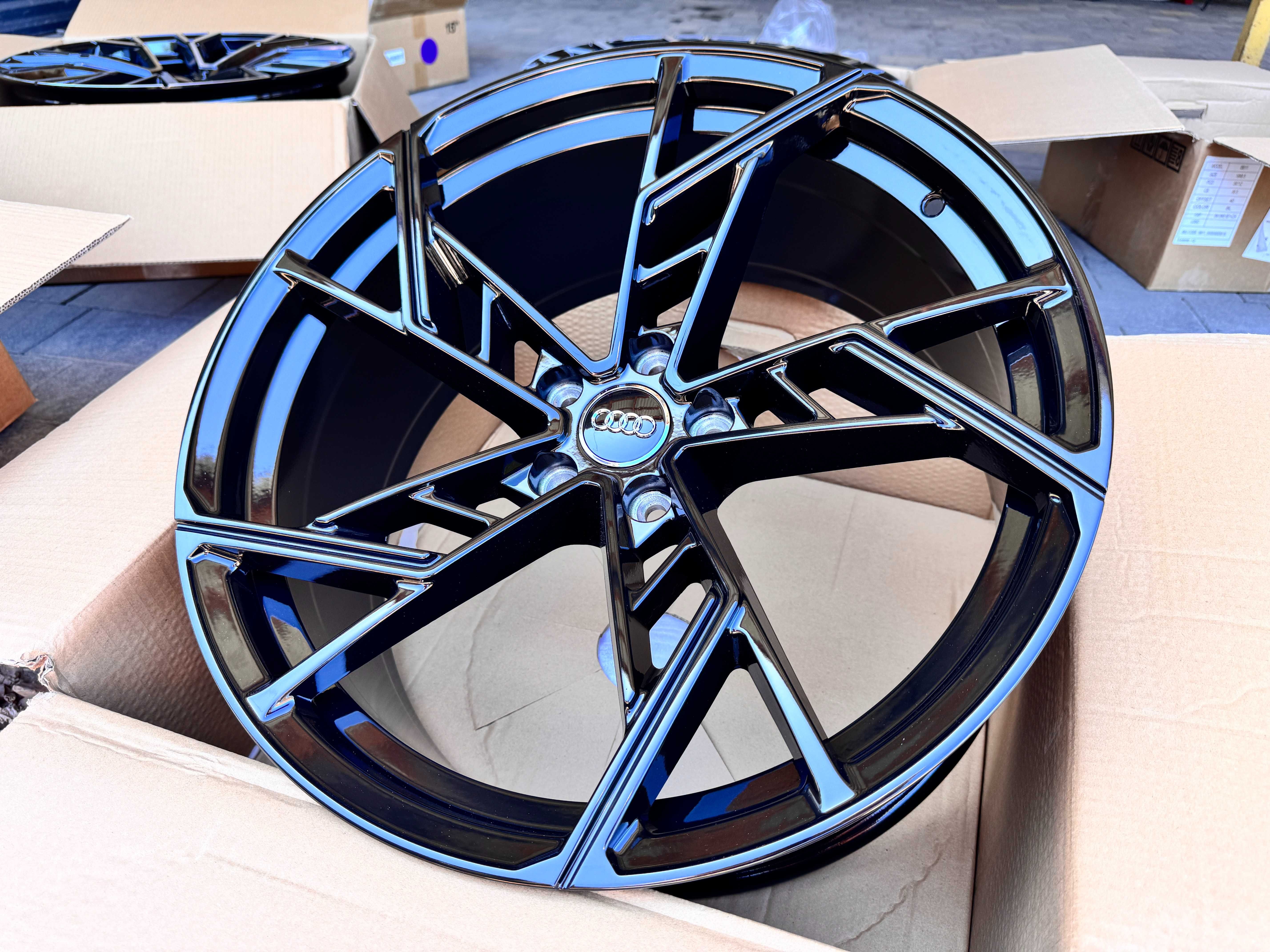 R20 5x112 Нові чорні диски Audi RS S-line A6 A7 A5 Q5 Q7 VW Touareg
