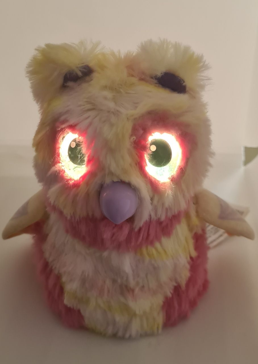 [18] Hatchimals Różowy Fioletowy Żółty Interaktywna zabawka