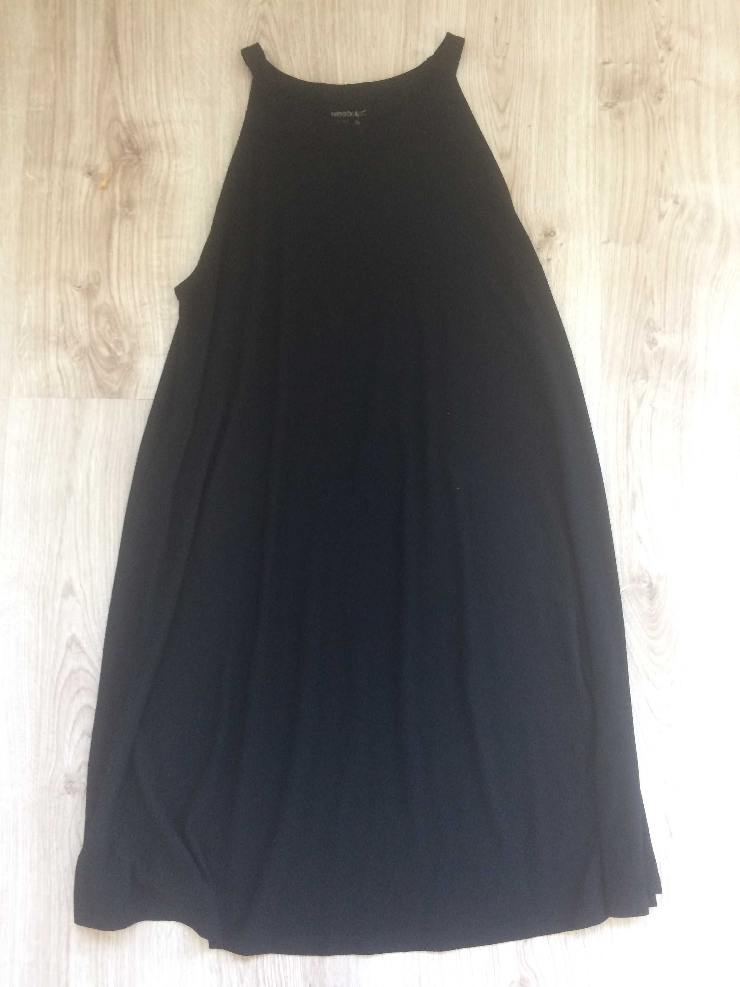 sukienka czarna marki hoodie S