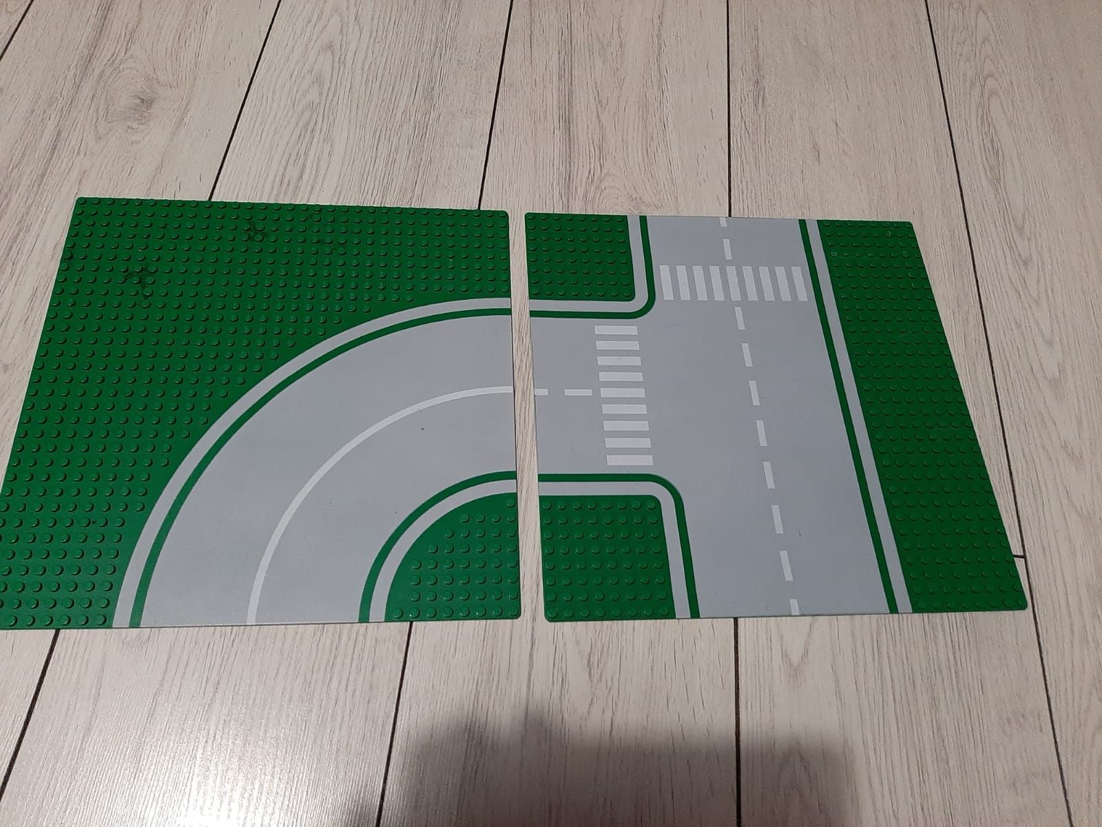 LEGO płyty, baseplate 32x32 droga, uluca, skrzyżowanie, zakręt