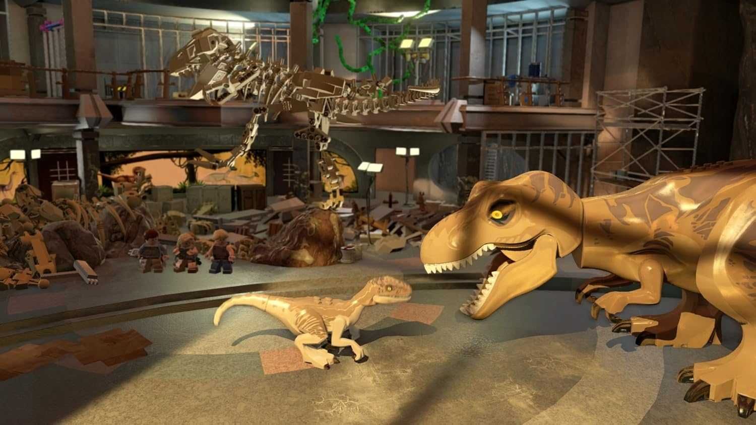 LEGO Jurassic World PS4 / PS5 - platformówka, dinozaury dla dzieci PL
