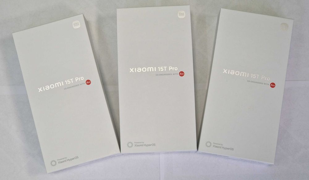 XIAOMI 15T PRO 12/512gb BLACK/GRAY/MOCHA GOLD zaplombowane pudełko