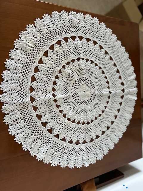 Toalhas e Naperons de Crochet