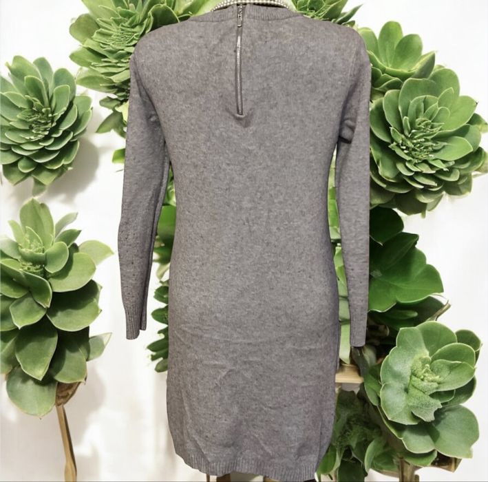 Sukienka swetrowa długi sweter kardigan na zimę N Everyday kieszenie