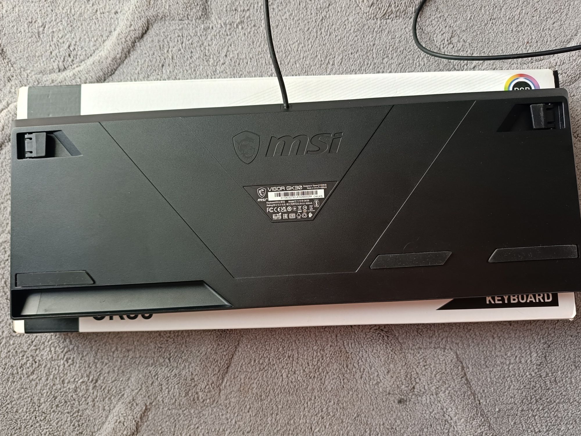 Klawiatura mechaniczna MSI VIGOR GK30